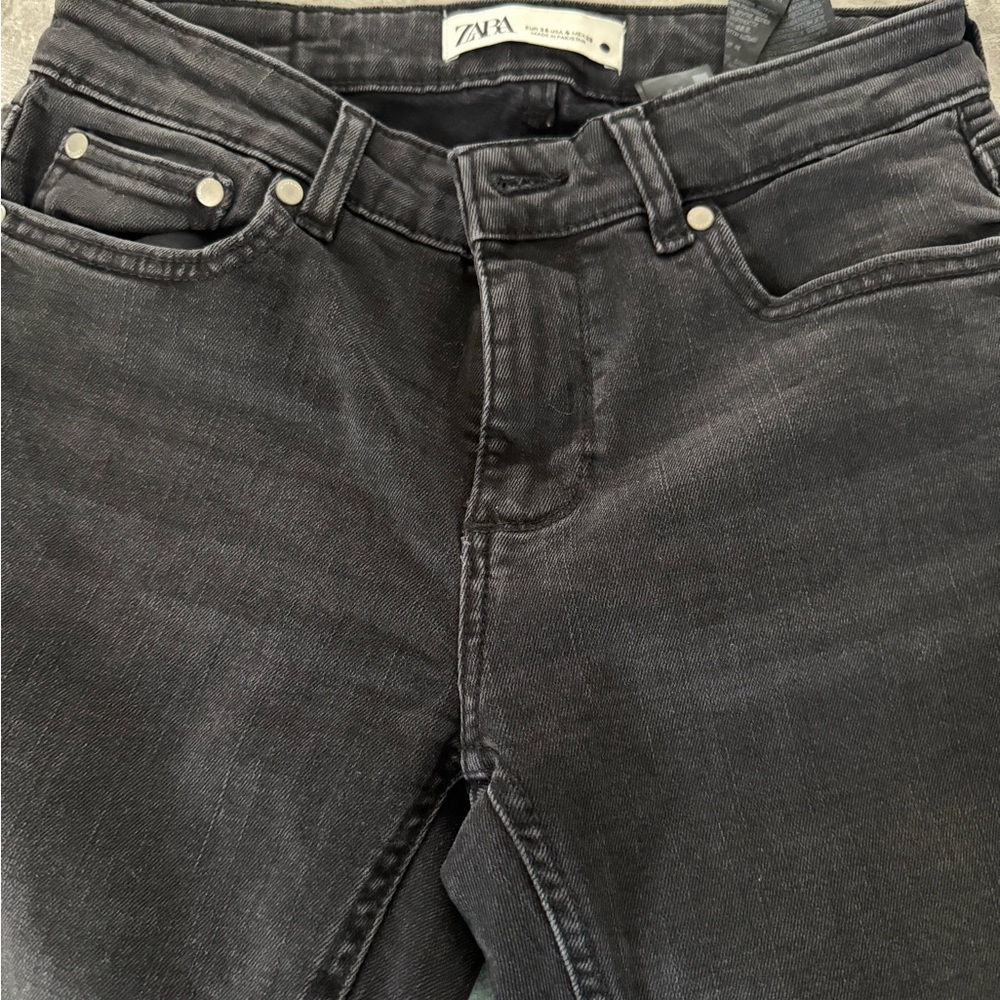 Zara womens Black Jeans